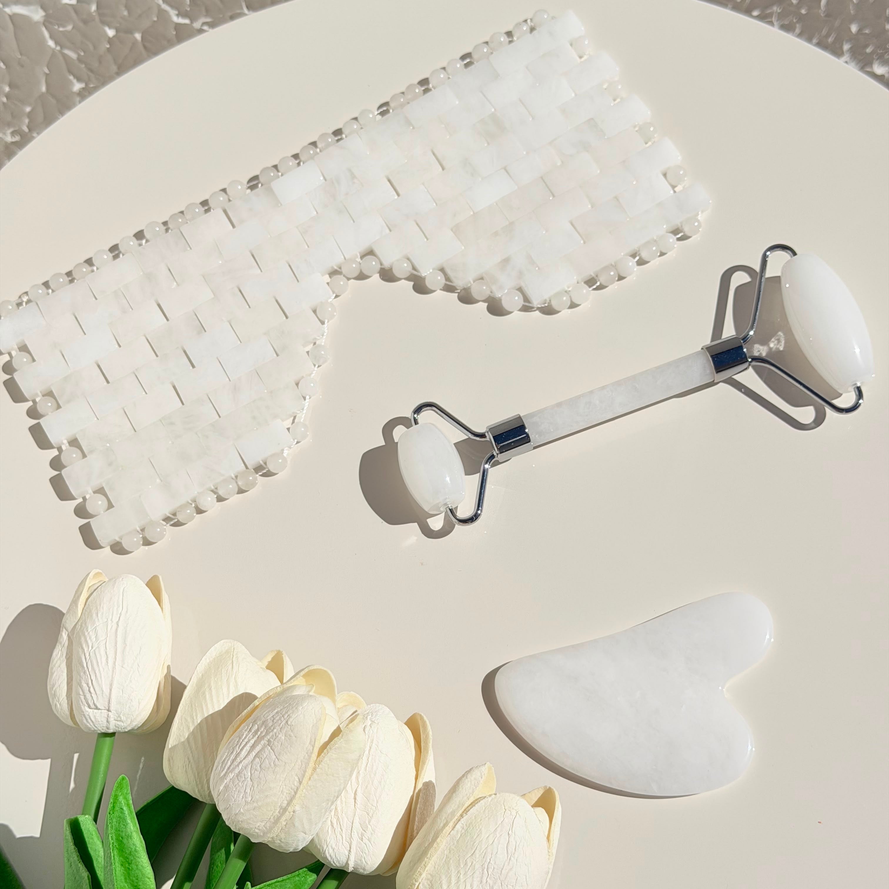 KIT MÁSCARA E MASSAGEADOR (PRONTA ENTREGA)